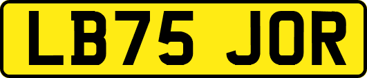 LB75JOR