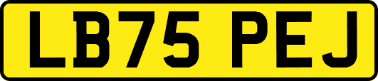 LB75PEJ
