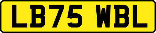 LB75WBL