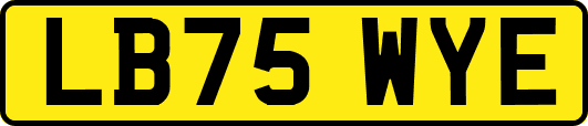 LB75WYE