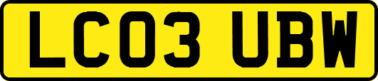 LC03UBW