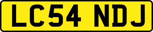 LC54NDJ