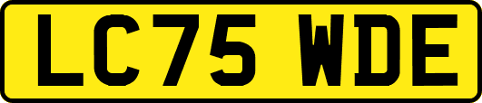 LC75WDE
