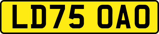 LD75OAO