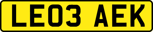 LE03AEK
