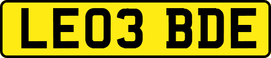 LE03BDE