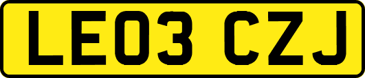 LE03CZJ