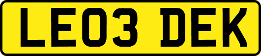 LE03DEK