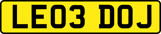 LE03DOJ