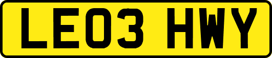 LE03HWY