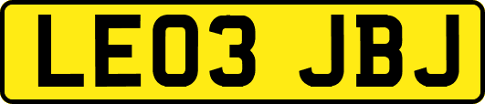 LE03JBJ
