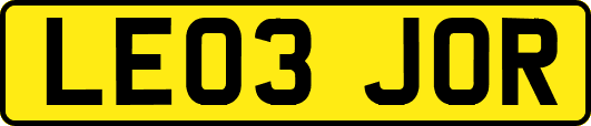 LE03JOR