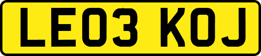 LE03KOJ