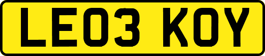 LE03KOY