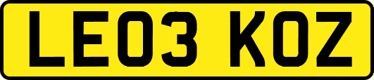 LE03KOZ