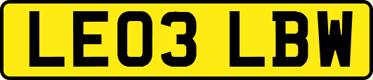 LE03LBW