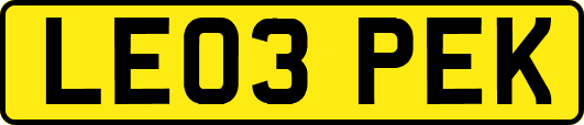 LE03PEK
