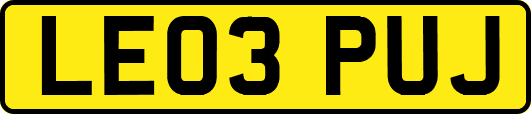 LE03PUJ