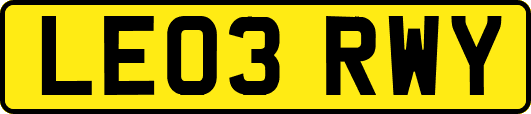 LE03RWY