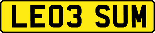 LE03SUM