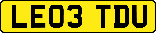 LE03TDU