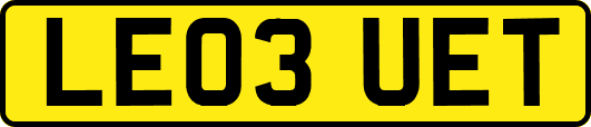 LE03UET