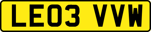 LE03VVW