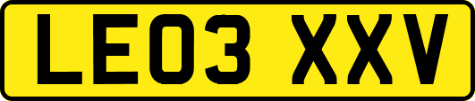 LE03XXV