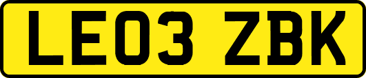 LE03ZBK