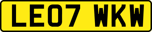 LE07WKW