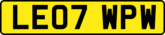 LE07WPW