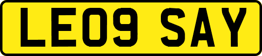 LE09SAY