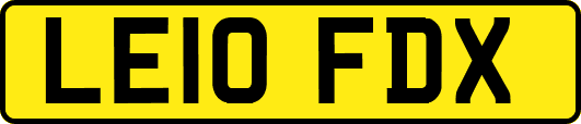 LE10FDX