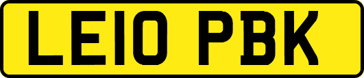 LE10PBK