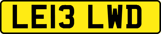 LE13LWD