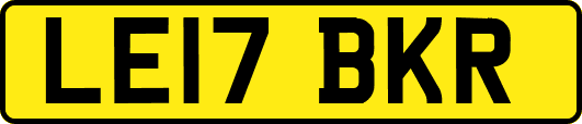 LE17BKR