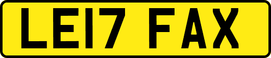 LE17FAX