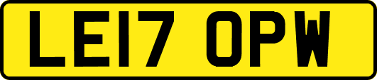 LE17OPW