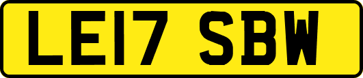 LE17SBW