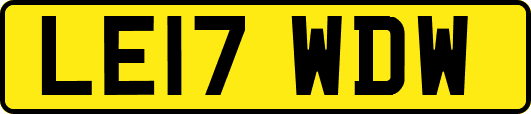 LE17WDW