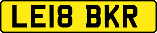 LE18BKR