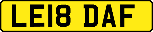 LE18DAF