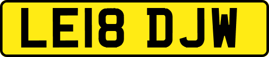 LE18DJW