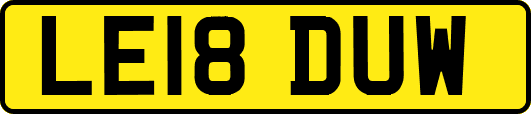 LE18DUW