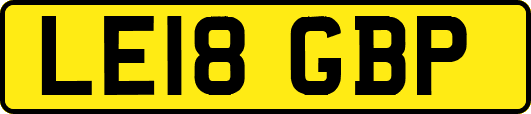 LE18GBP