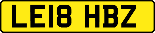 LE18HBZ
