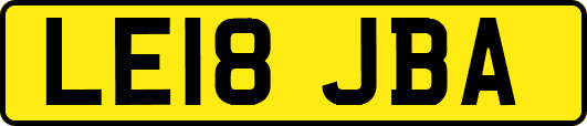 LE18JBA