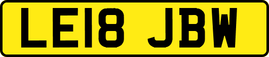 LE18JBW