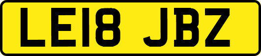LE18JBZ