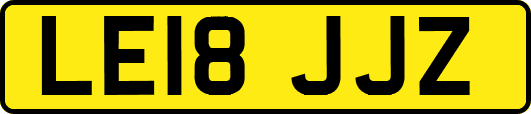 LE18JJZ